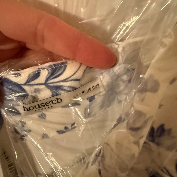 house of cb Corset crepe midi sundress sizexl cupd/e - Picture 5 of 6